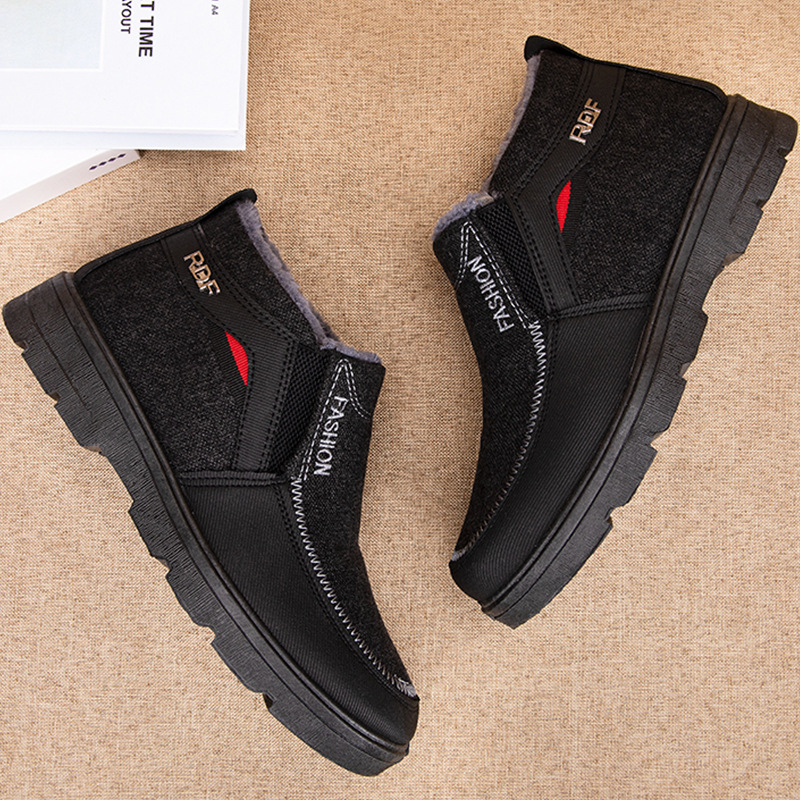 Waterproof Winter Boot - 2026 新しい冬の男性ブーツ防水スノーブーツ暖かいカジュアル男性靴滑り止めアンケルブーツ豪華な綿の靴
