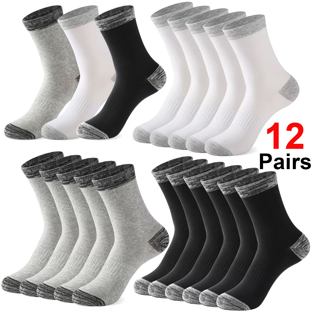 12 ペア超厚手メリノウール靴下男性男性冬熱カシミヤ靴下フリ - Thermal Sock Wool のレビューと価格