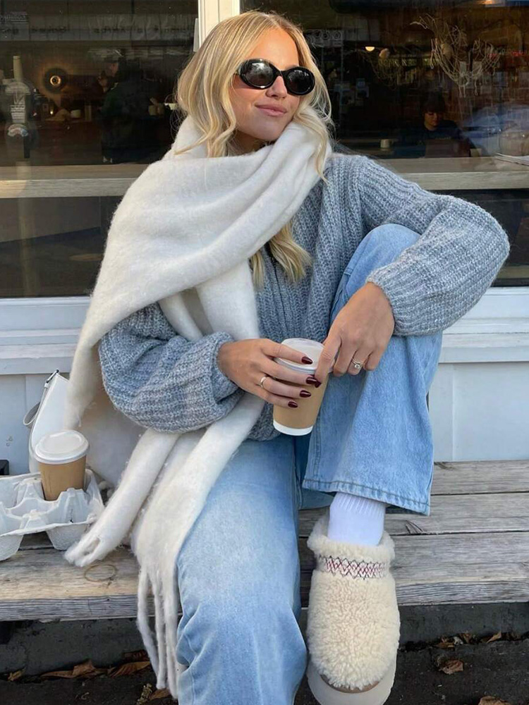 高級冬のスカーフ女性のためのカシミヤ暖かい固体パシュミナショ - Cashmere Pashmina Wrap のレビューと価格