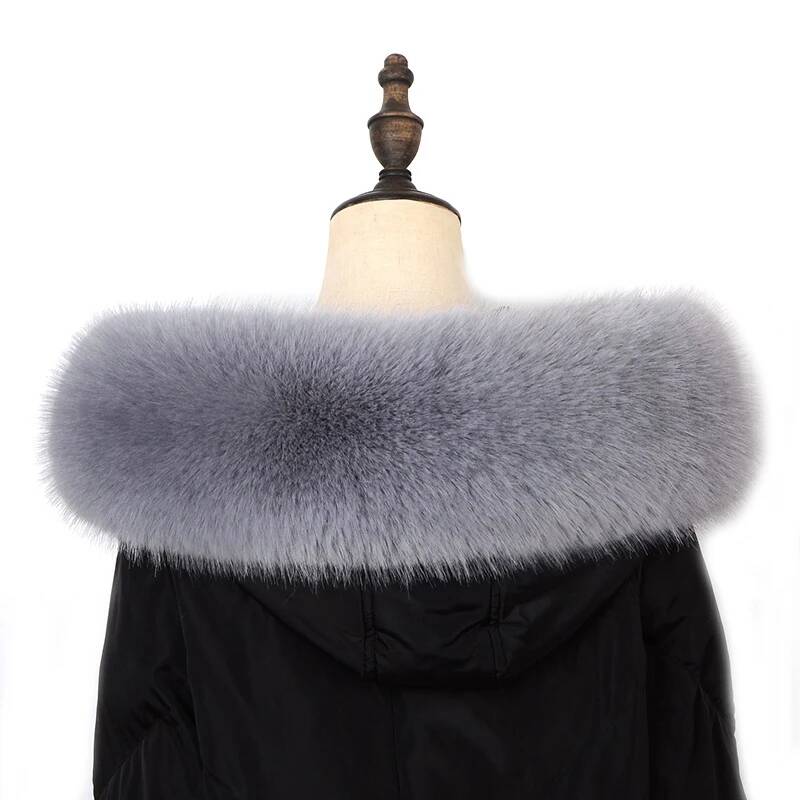女性用フェイクファーカラー,ふわふわスカーフ,フードカラー, - Shawl Wrap Winter のレビューと価格