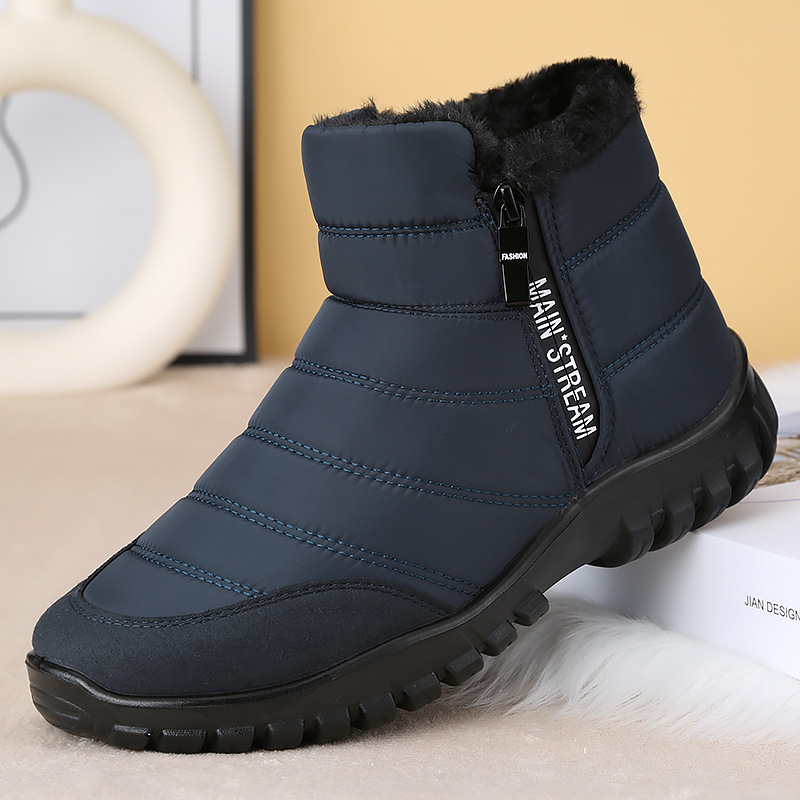 メンズアンクルスノーブーツ 防水 滑り止め カジュアルシュー - Waterproof Winter Boot のレビューと価格