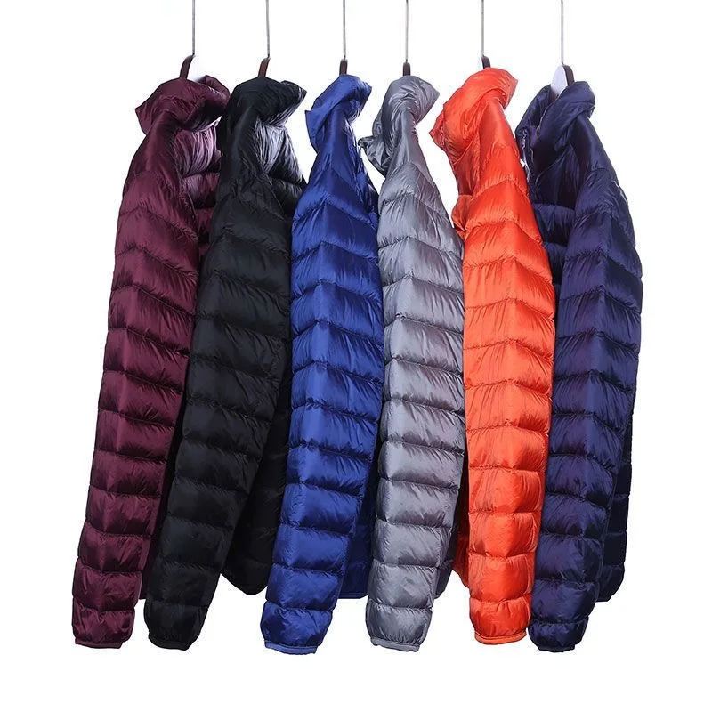 2026 新着メンズ超軽量パッカブルダウンジャケット秋春冬防 - Down Jacket Packable のレビューと価格