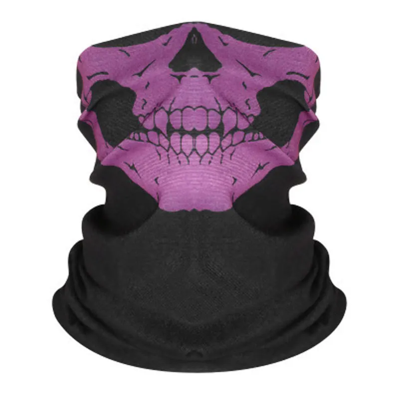 ハロウィン バラクラバ フェイスマスク スカルプリント 防風 - Balaclava Ski Mask のレビューと価格