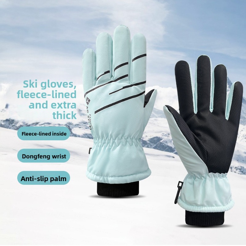 レディース冬用スキーグローブ タッチスクリーン対応 防水 防 - Snow Glove Insulated のレビューと価格