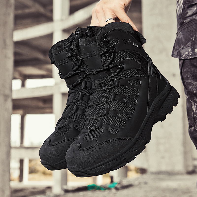 メンズタクティカルブーツ レースアップ ブランド アンクルハ - Waterproof Winter Boot のレビューと価格